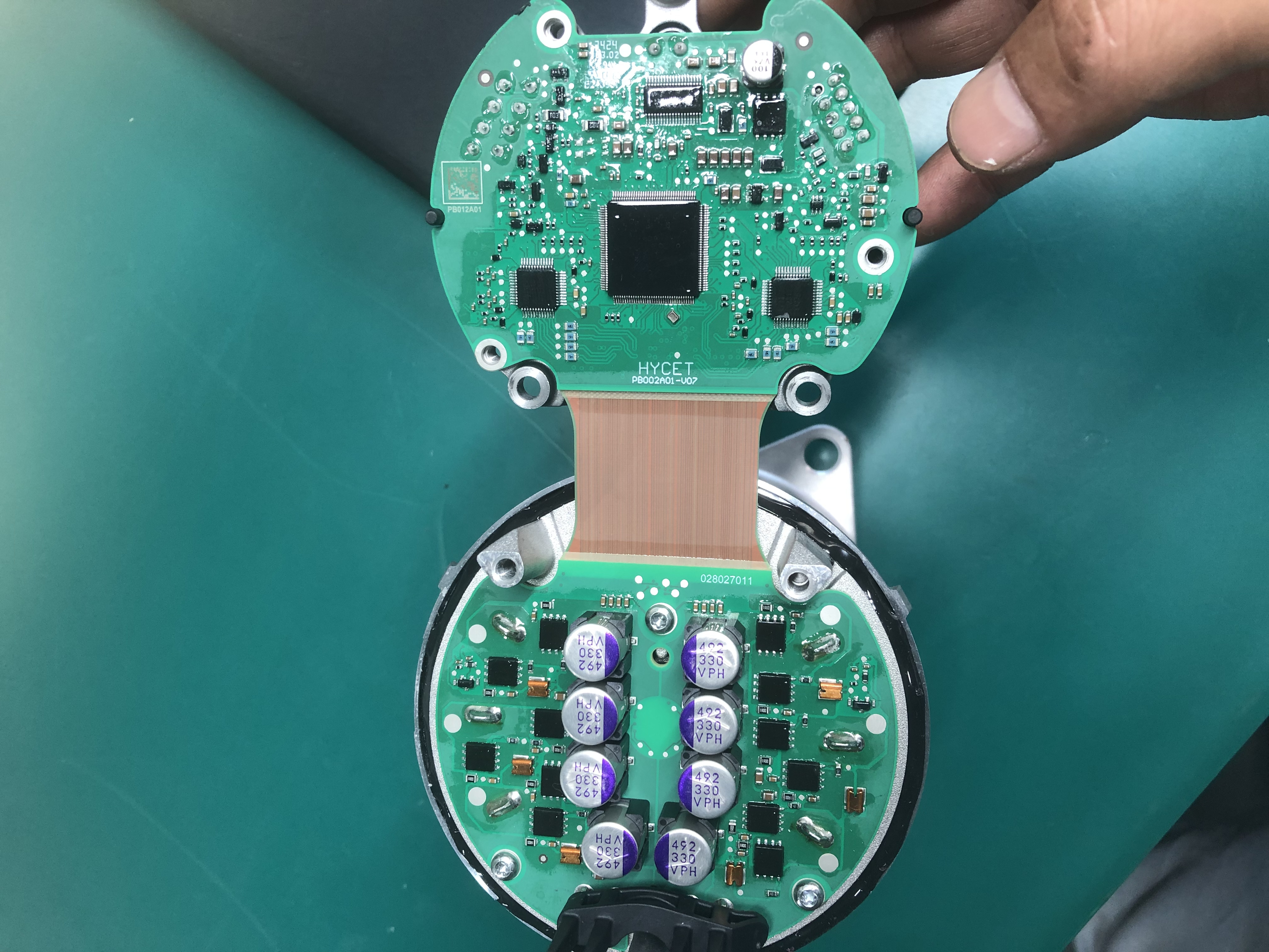 干冰洗汽車電機線路板 